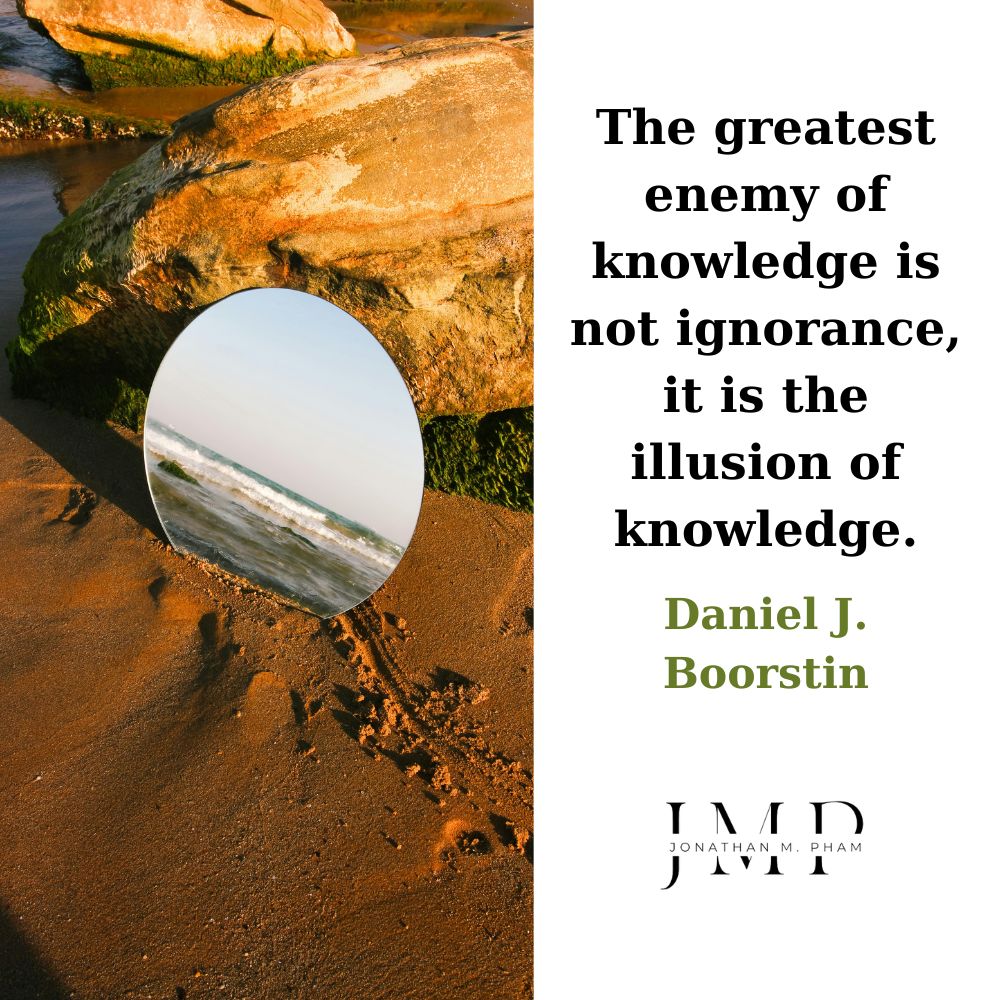 greatest enemy of knowledge is not ignorance