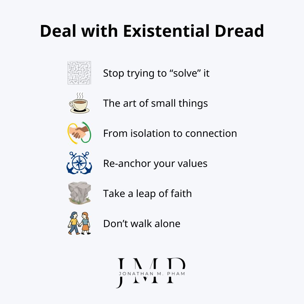 how to deal with existential dread