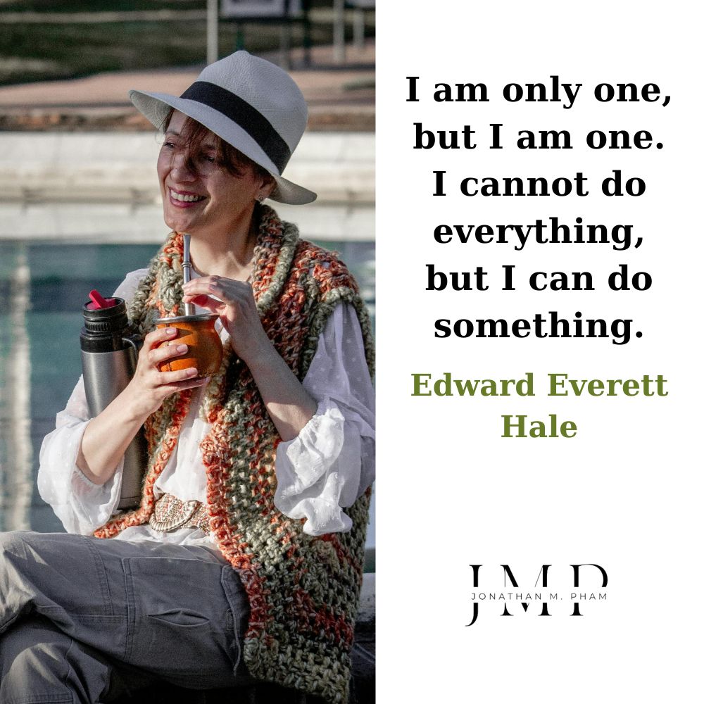 i am only one but i am one