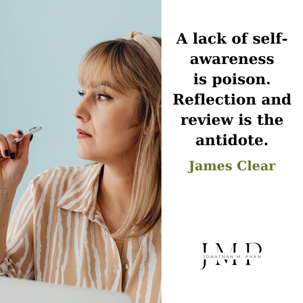 lack of self awareness is poison