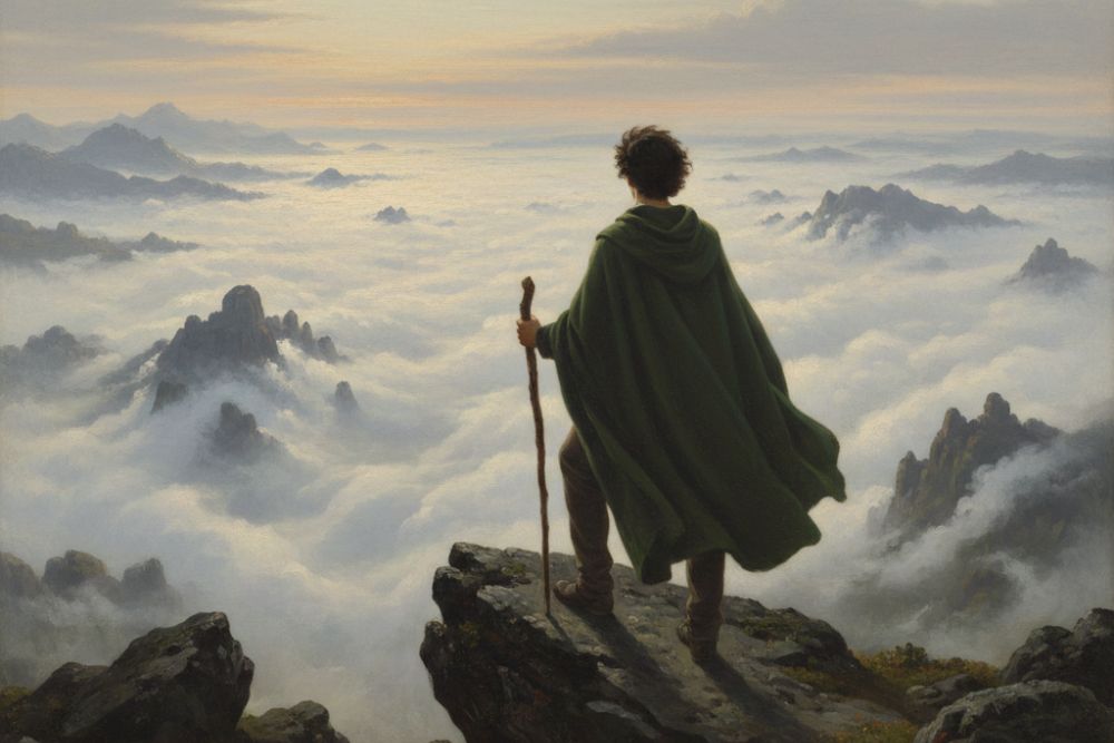 lost wanderer struggling with faith