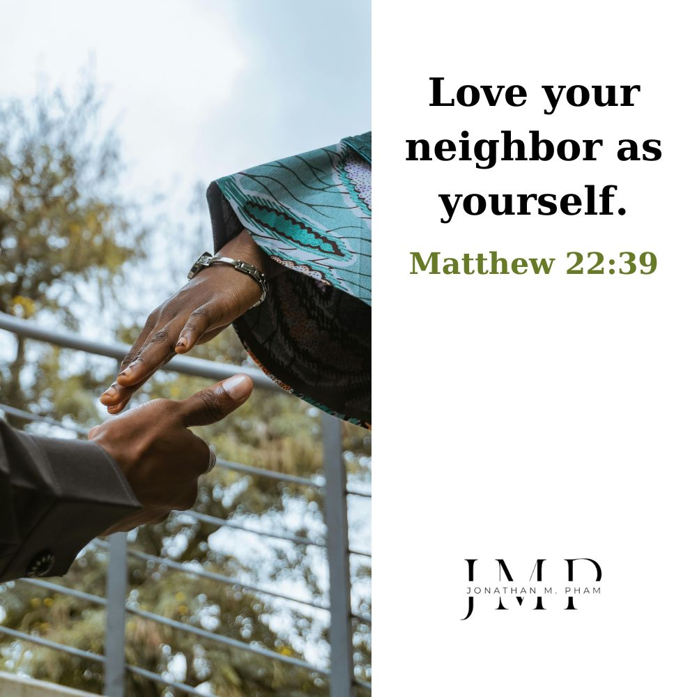 love your neighbor as yourself