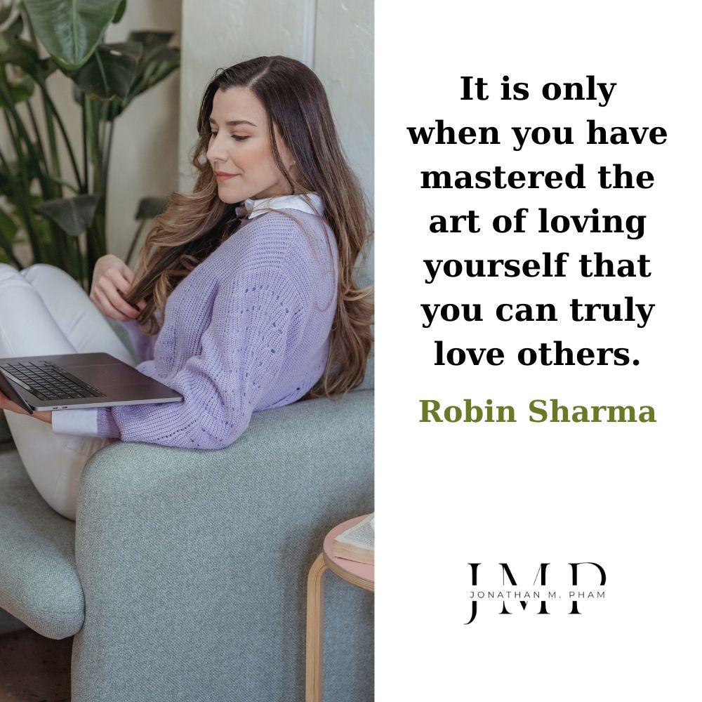 mastered the art of loving yourself