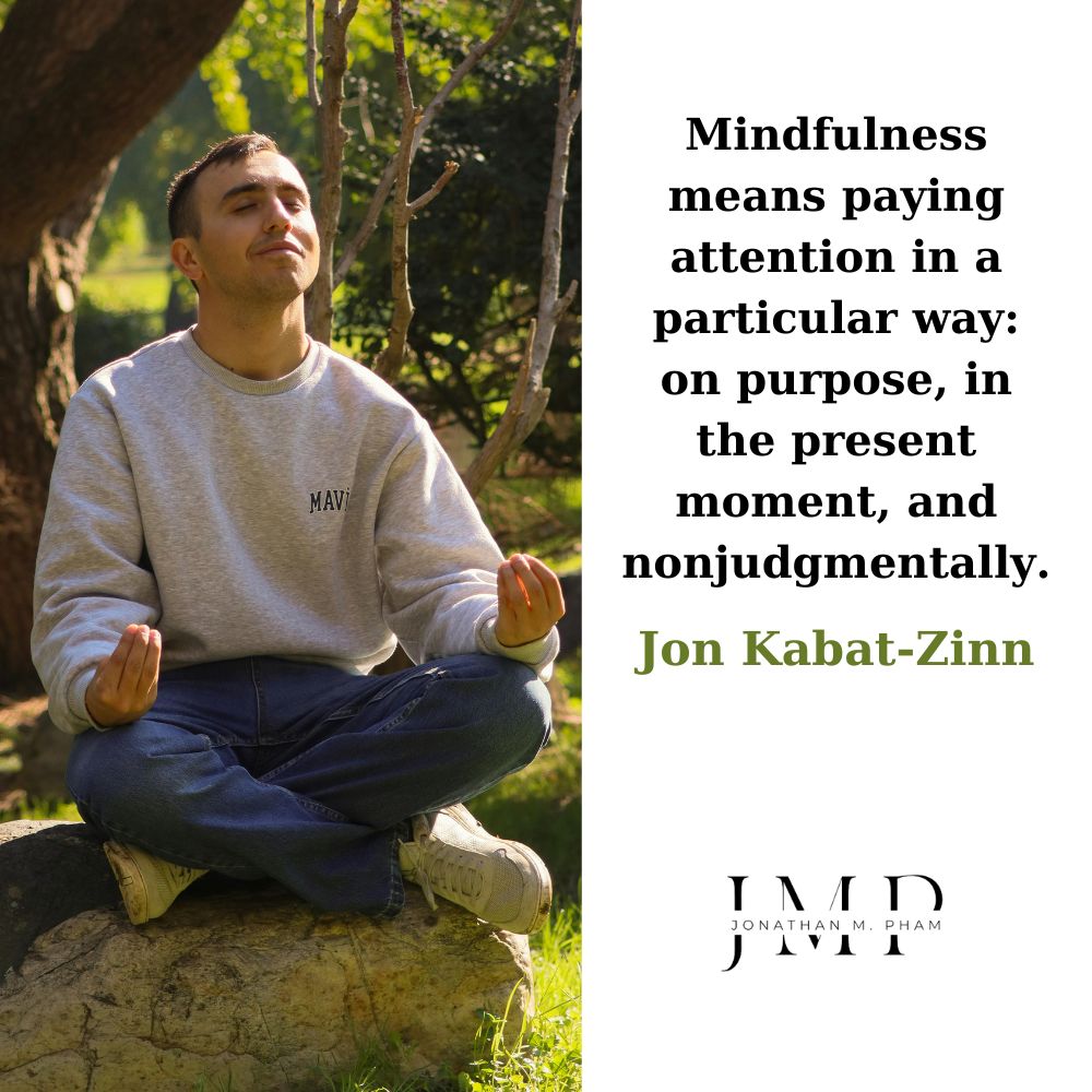 mindfulness means paying attention