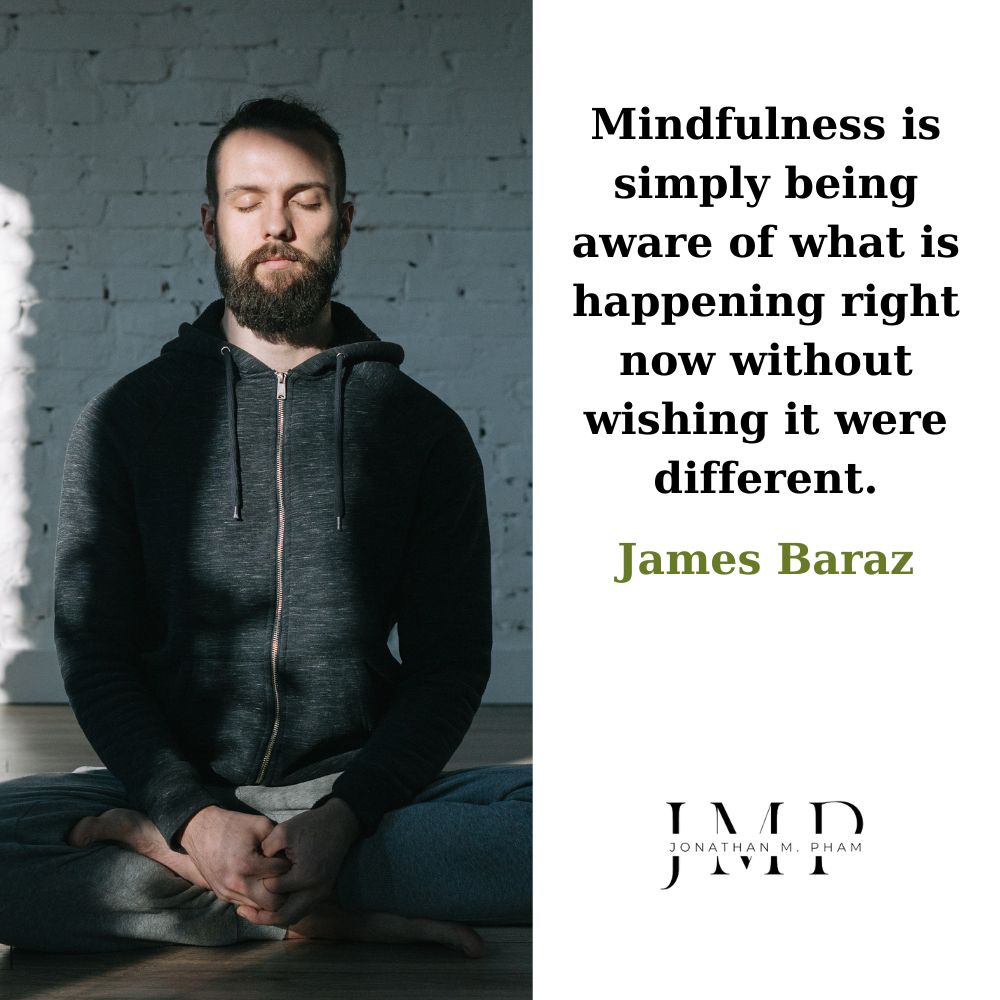 mindfulness simply being aware of what is happening
