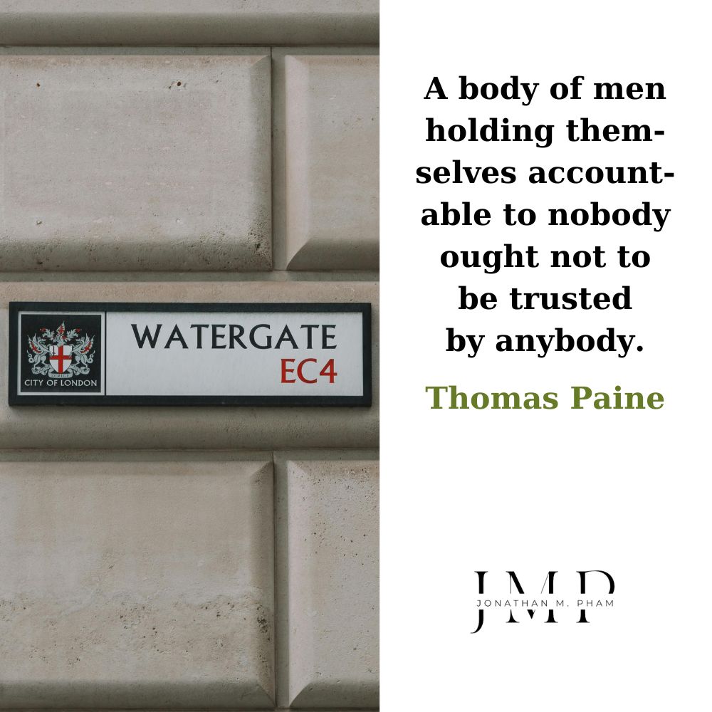 no accountability quotes