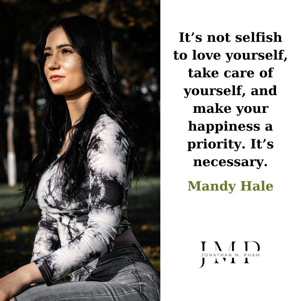 not selfish to love yourself