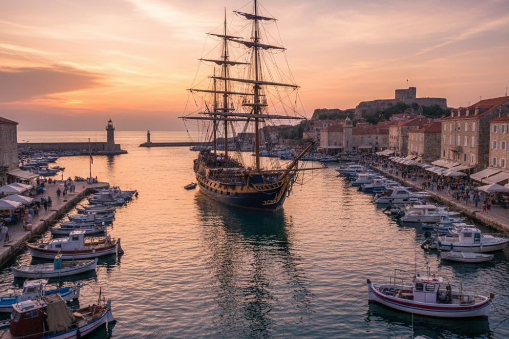 ship in habor certainty