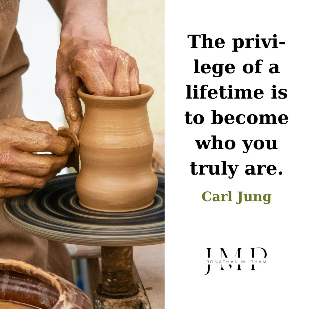 to become who you truly are