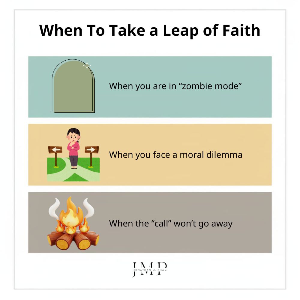 when to take a leap of faith