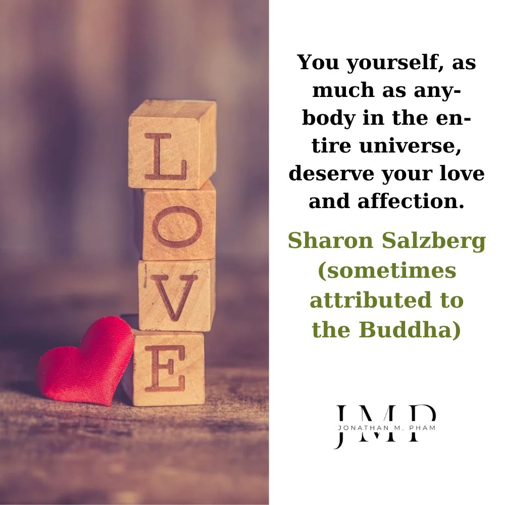 you deserve love affection