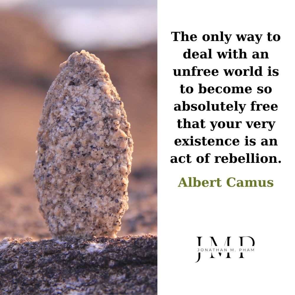 become so absolutely free rebellion