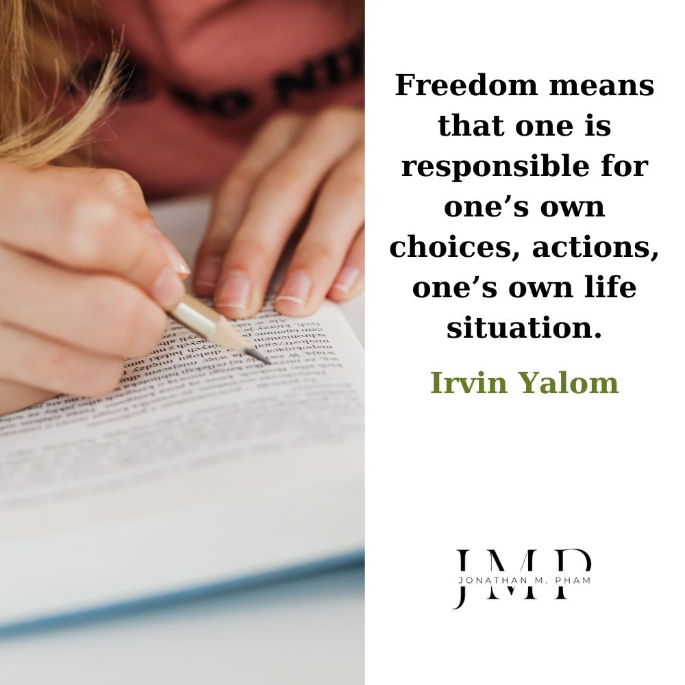 free will quotes responsible