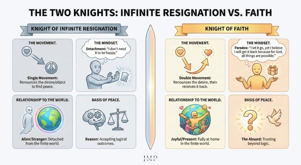 knight of faith vs knight of infinite resignation