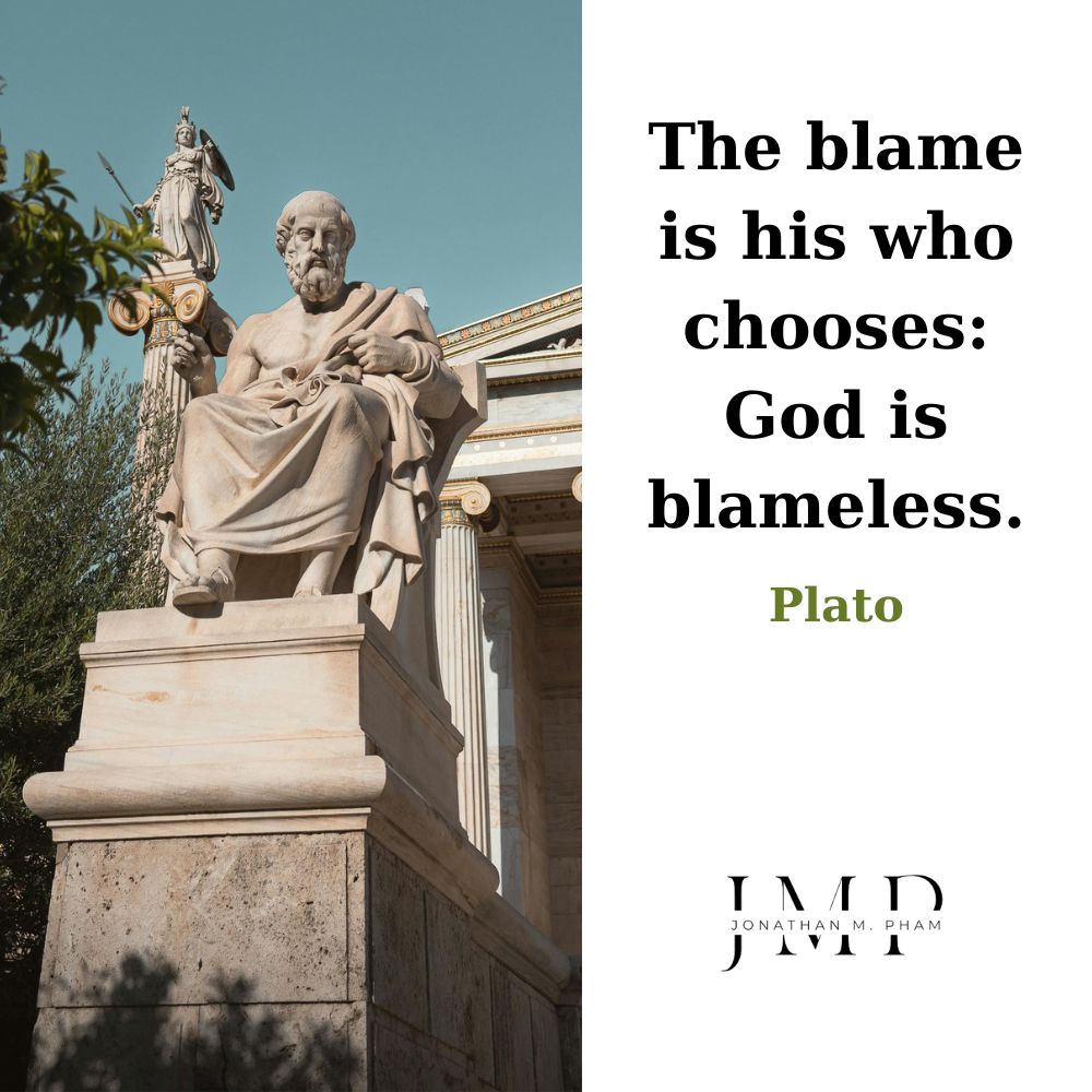free will quotes the blame is his who chooses