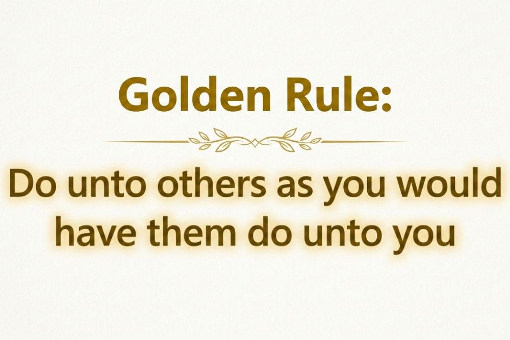 do unto others as you would have them do unto you
