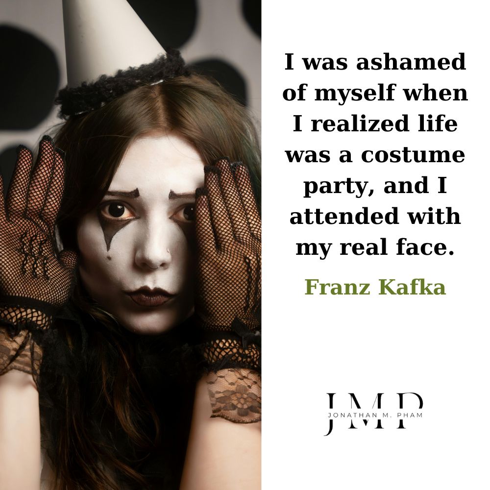 life was a costume party