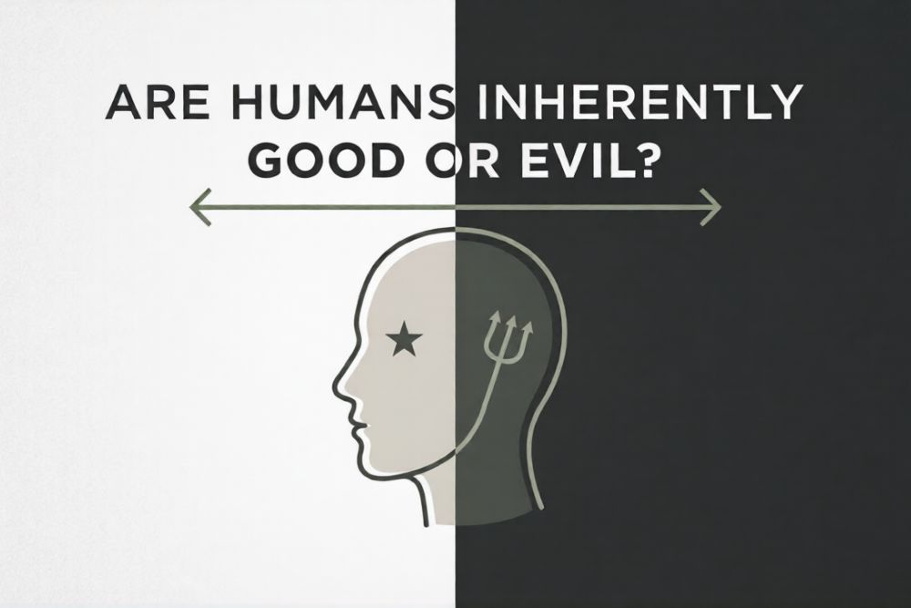 are humans inherently good or evil