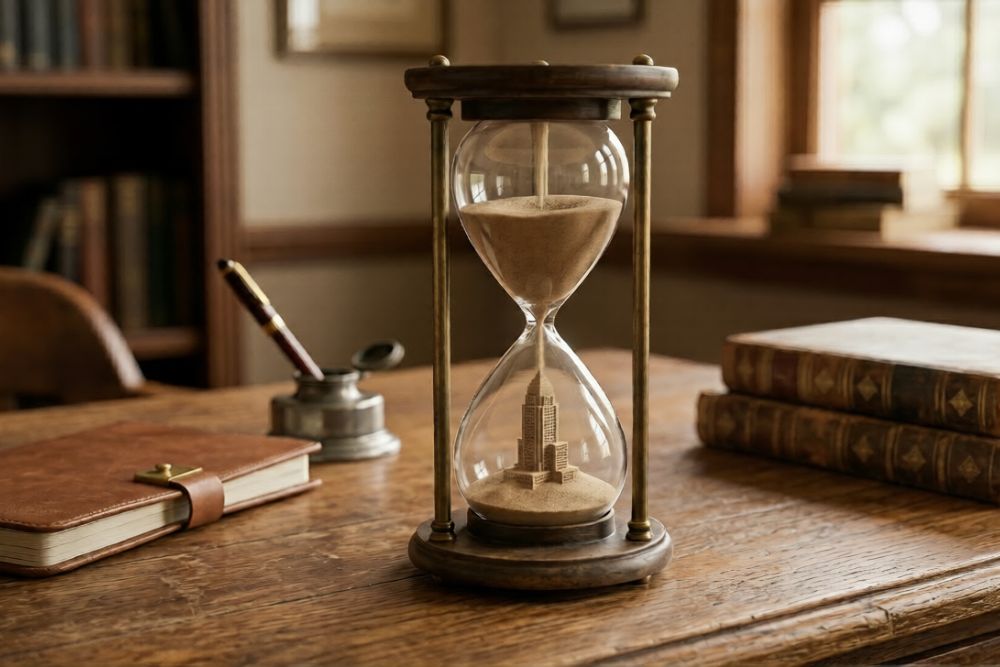 the passage of time