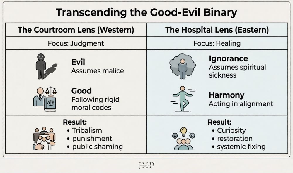 transcending the good vs evil binary