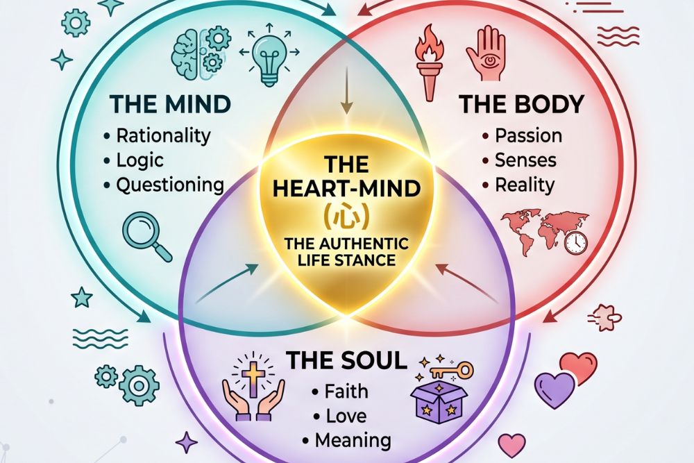integrated heart mind holistic life stance
